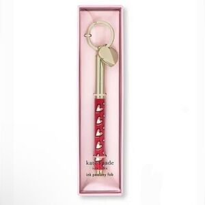 Kate Spade Ink Pen Key Chain/Fob
